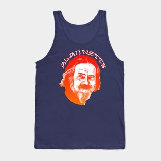 Alan Watts - Psychedelic Zen Pop Tank Top